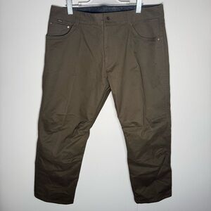 Kuhl Men's Olive Green Brown Pants Outdoor
